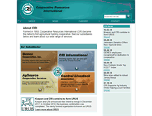 Tablet Screenshot of cri.crinet.com