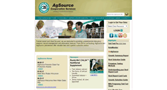 Desktop Screenshot of agsource.crinet.com