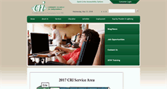 Desktop Screenshot of crinet.org