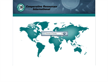 Tablet Screenshot of international.crinet.com
